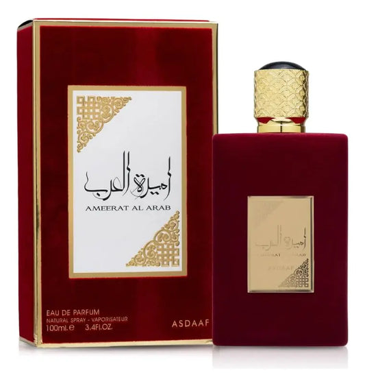 Perfume Árabe Feminino Asdaaf Ameerat Al Arab Floral EDP 100ml Vegan